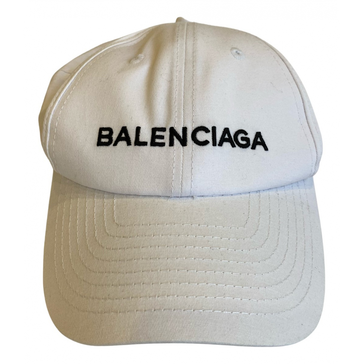 Cap Balenciaga White size M 